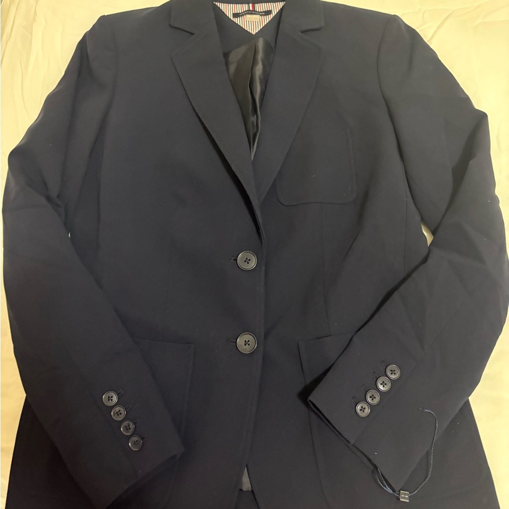 Tommy Hilfiger dark blue women size 4 blazer